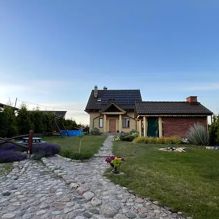 Lawendowy Zakatek Caloroczny Z Jacuzzi I Sauna Ferienhaus *