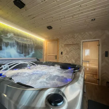 Lawendowy Zakatek Caloroczny Z Jacuzzi I Sauna Mikołajki